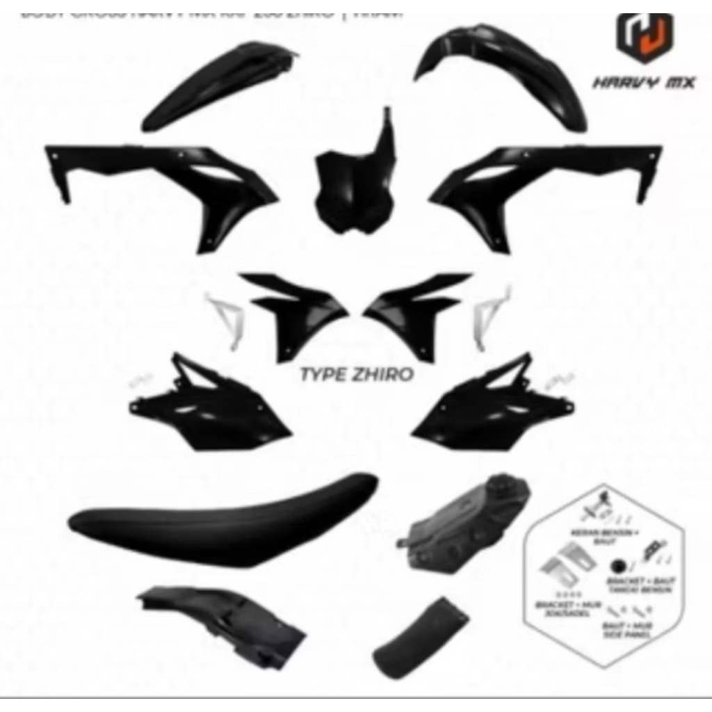 BODY FULLSET KX 450 PLUS JOK TANGKI PNP KLX BF KLX DTRACKER KLX 150 BODY SET KX 450 COVER BODY PNP F