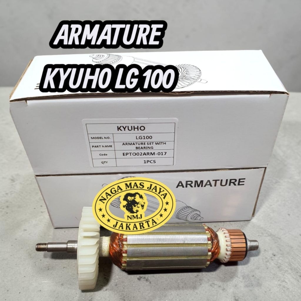 ARMATURE / ANGKER GERINDA KYUHO LG 100 / ARMATURE KYUHO LG100 / ANGKER KYUHO LG 100