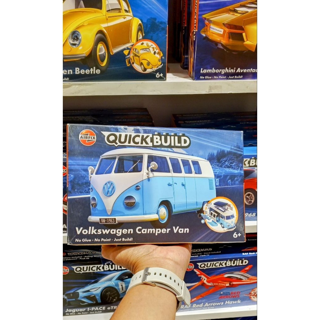 AIRFIX QUICKBUILD Volkswagen Camper Van ORIGINAL Product LA TOYS