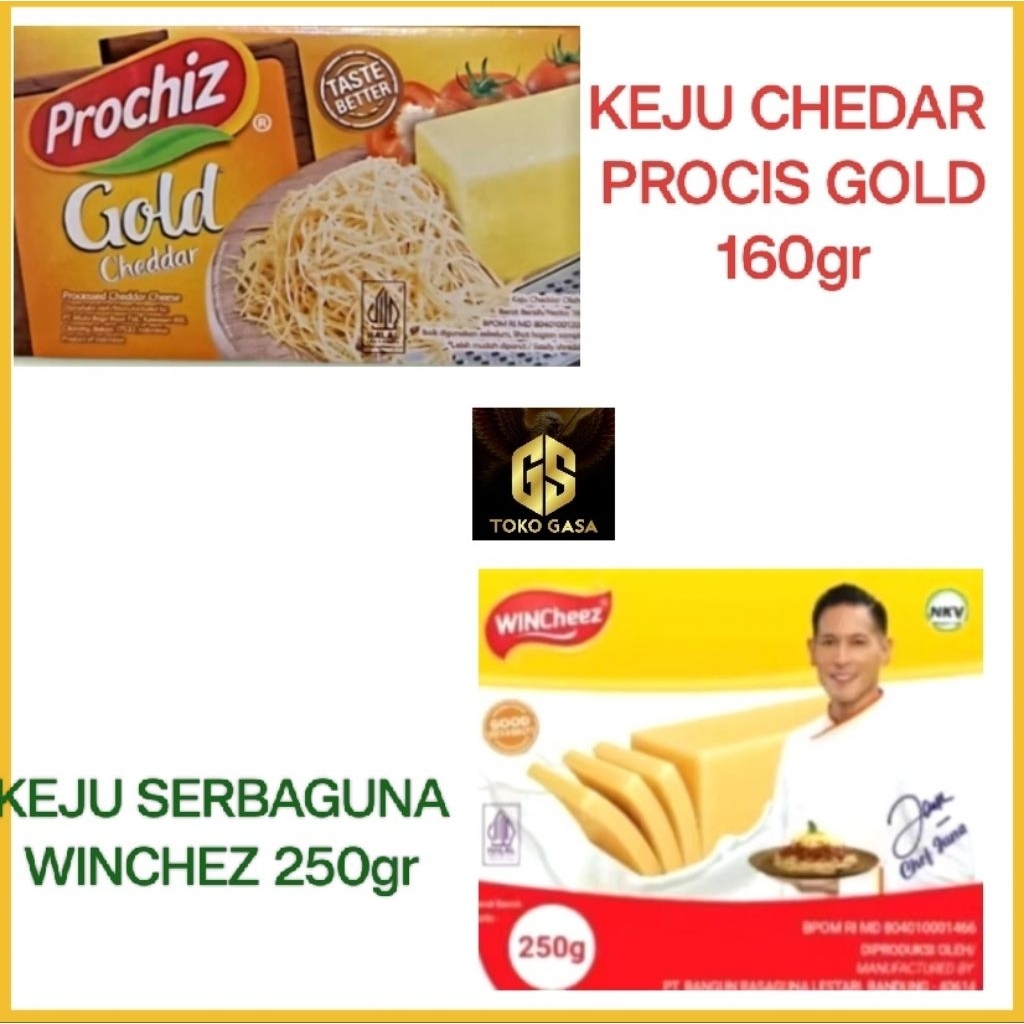 keju prochiz gold 160gr/keju parut procis/ keju chedar/keju parut/keju enak/keju gold/cheese gold