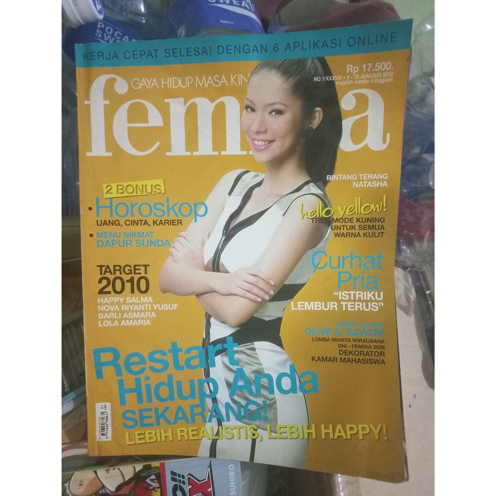 majalah femina january 2010