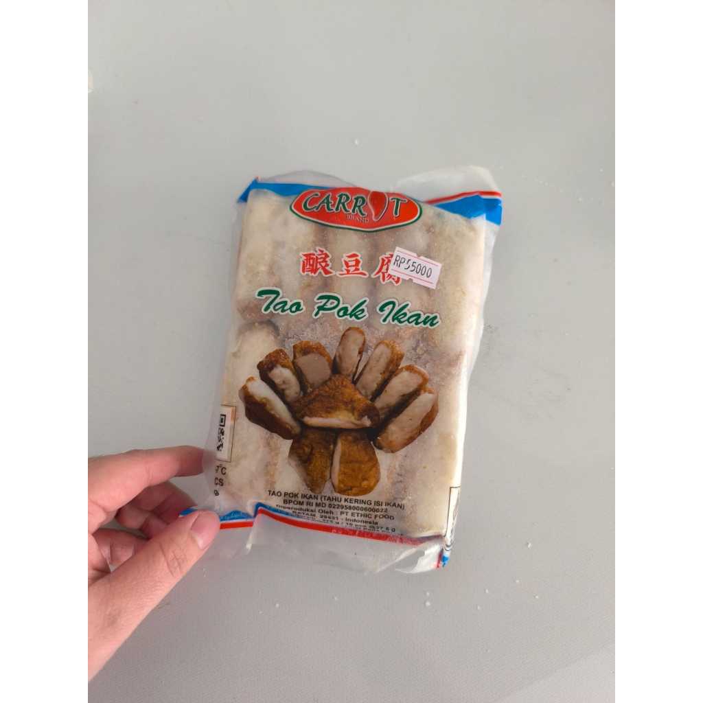 Tao pok ikan tahu kering isi ikan isi 10pcs