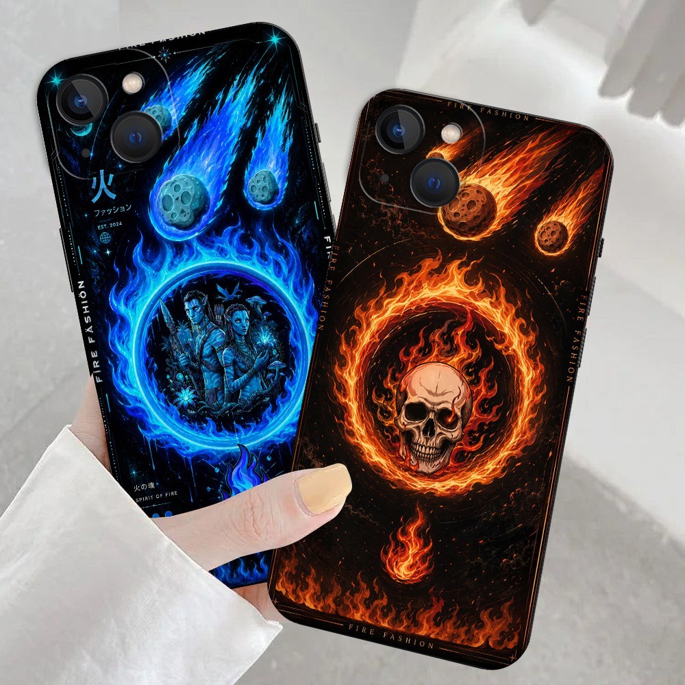 Softcase Samsung Galaxy Note 8 - nuansacase - Casing  Samsung Galaxy Note 8- Motif api case Samsung 
