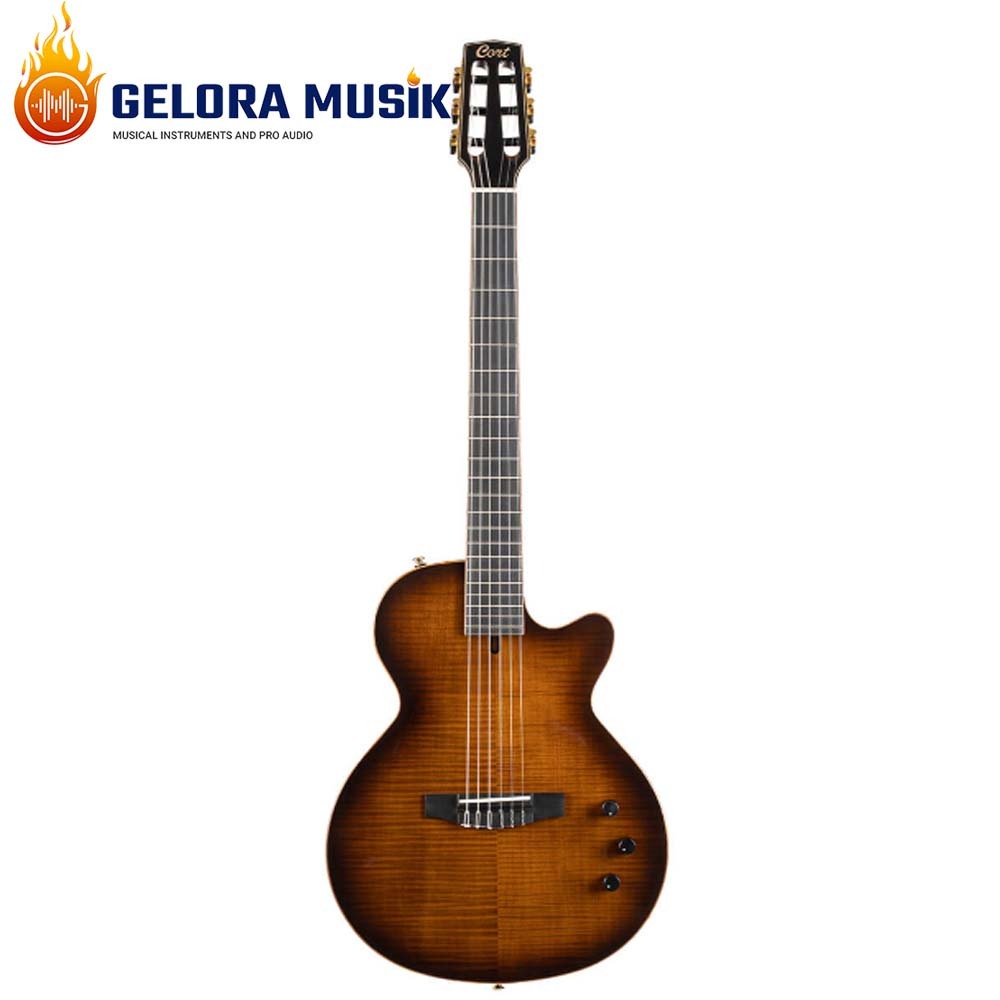 Gitar Klasik Elektrik Cort SUNSET NY ELECTRIC DELUXE TSB W/Bag