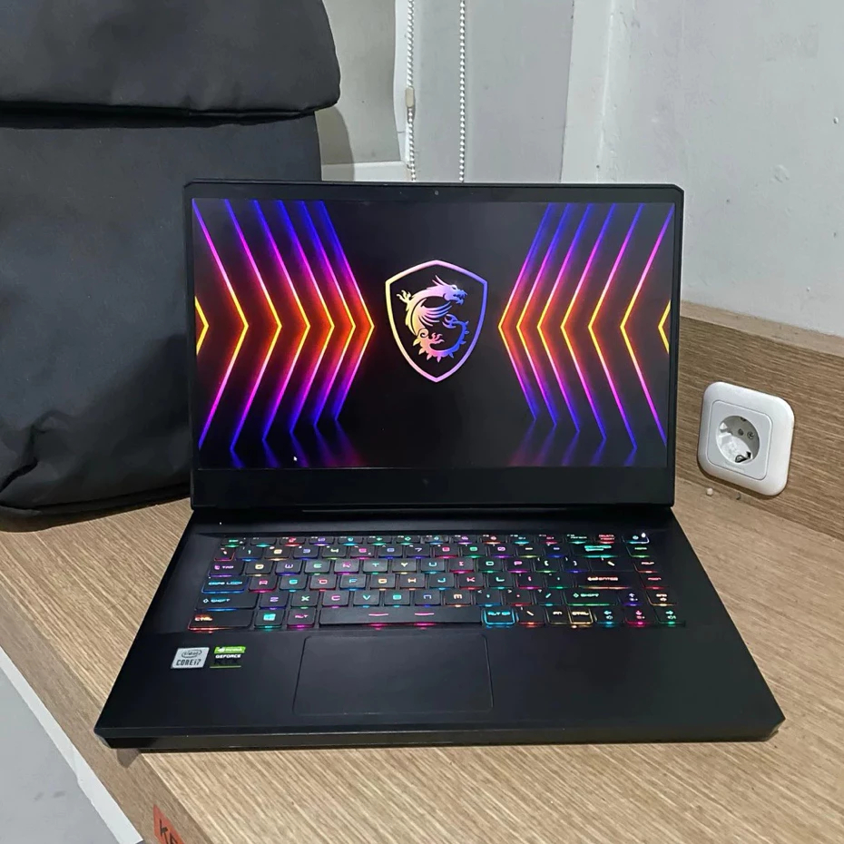 Laptop Gaming MSI GP66 Leopard 10UE Intel Core i7-i7 10870H RTX 3060 6GB Ram 16Gb Ssd 512Gb 15"