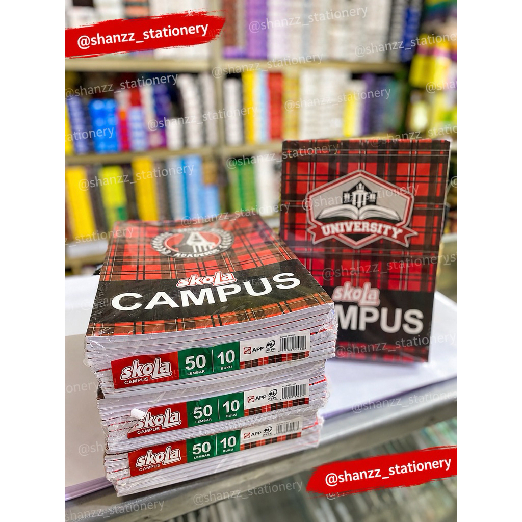 Buku tulis Skola campus B5 50 lembar