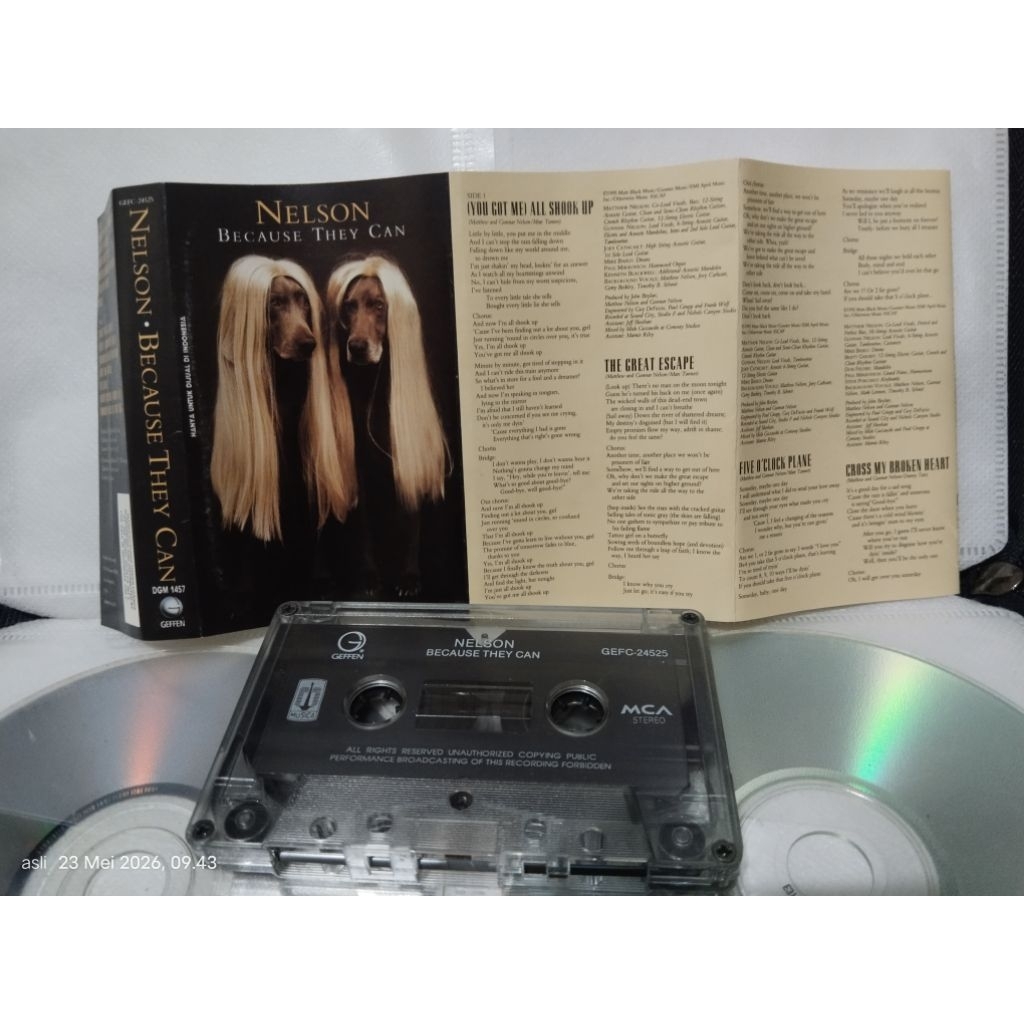 kaset pita Nelson (because then can)
