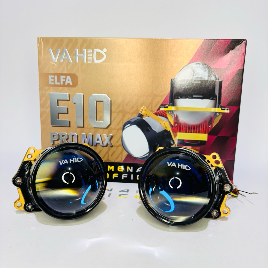 Vahid E10 Pro Max Biled Projector Lens 80 Watt Ukuran 3 Inch Harga Sepasang Premium Lampu Utama Bile