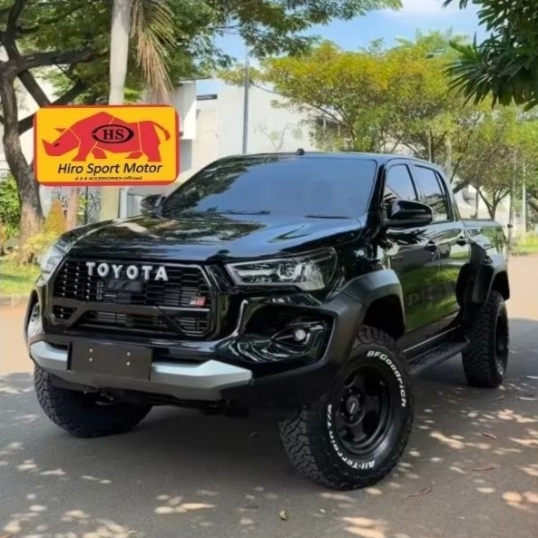 bodykit hilux revo upgrade to hilux GR sport (tanpa head lamp dan stop lamp)