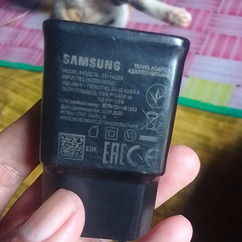 batok charger original Samsung a51