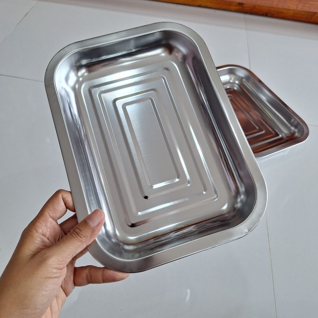 Ompreng Nampan Stainless