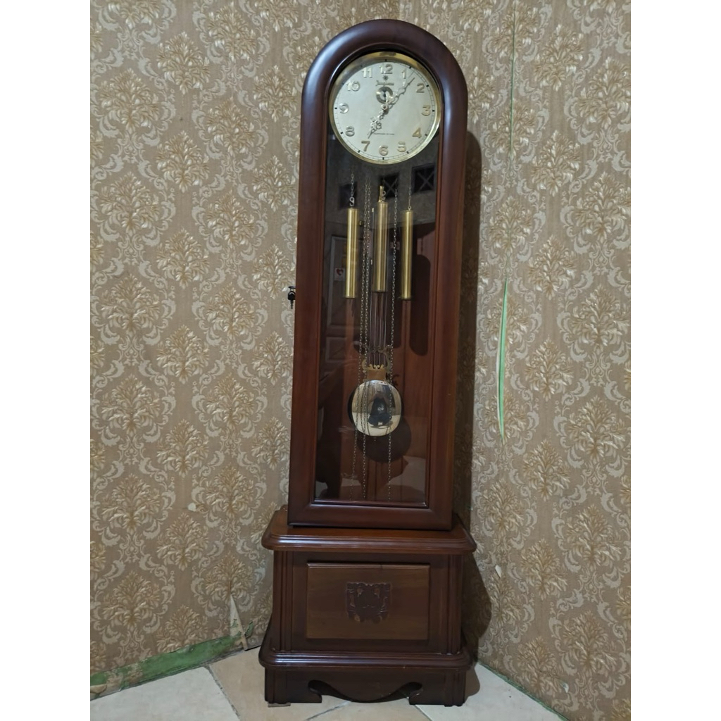 ORIGINAL GERMANY Jam Junghans Westmintser Grandfather Clock