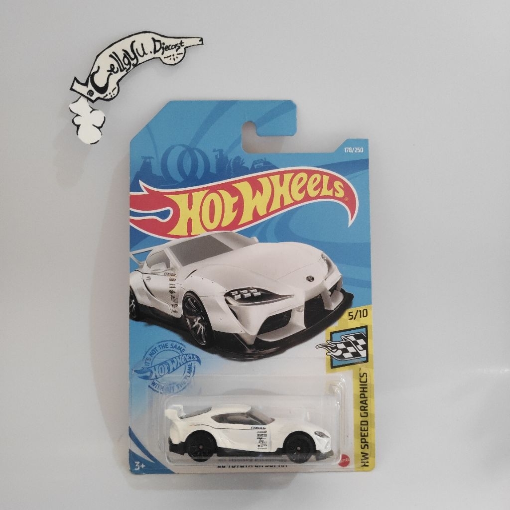 Hot Wheels Toyota Gr Supra Putih [carded]