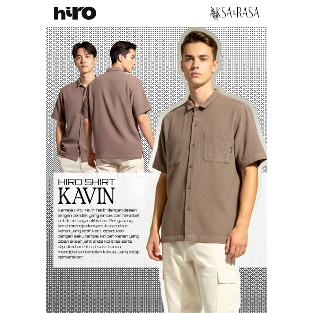 Rabbani-Kemeja Hiro Kavin-Kemeja Koko Pria