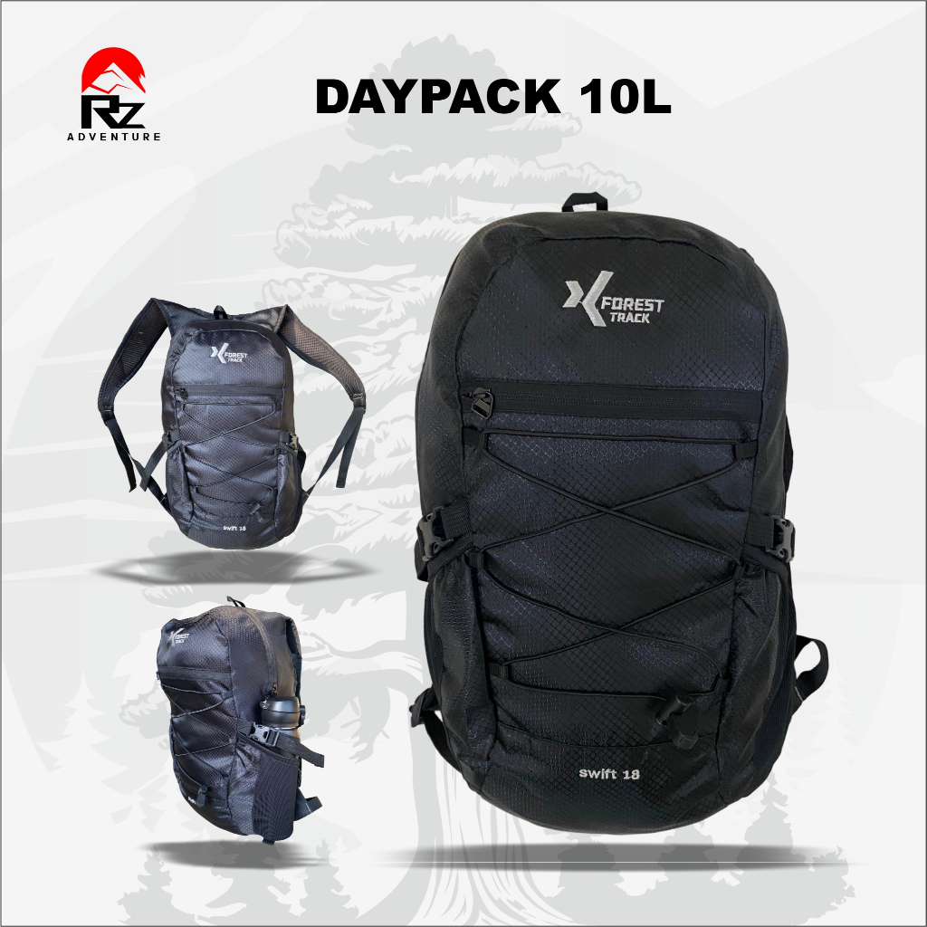 TAS RANSEL DAYPACK 10 LITER INCLUDE RAINCOVER TAS DAYPACK TEKTOK RUNNING OUTDOOR TAS SEKOLAH