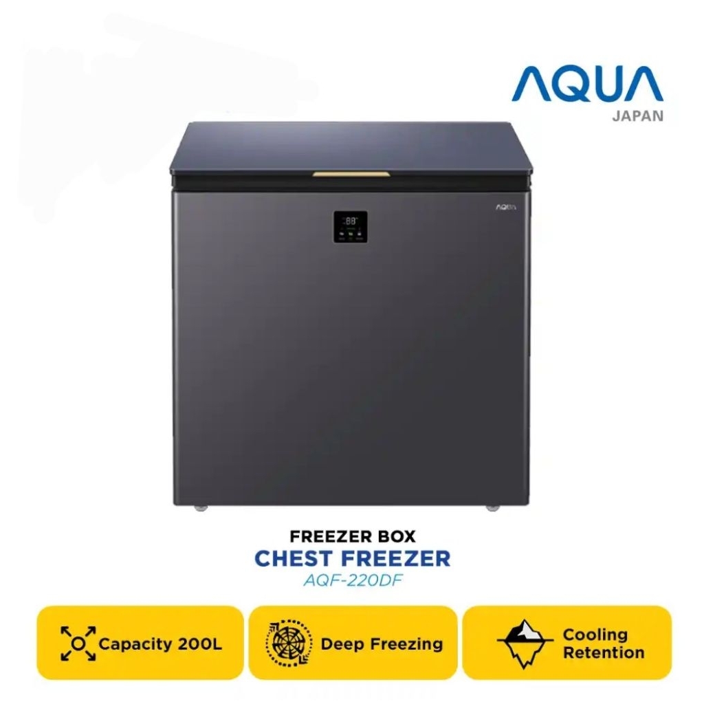 Chest freezer AQUA AQF220DF  aqua AQF-150DF freezer  AQUA AQF-220DF aqua AQF150DF frezer box aqua No