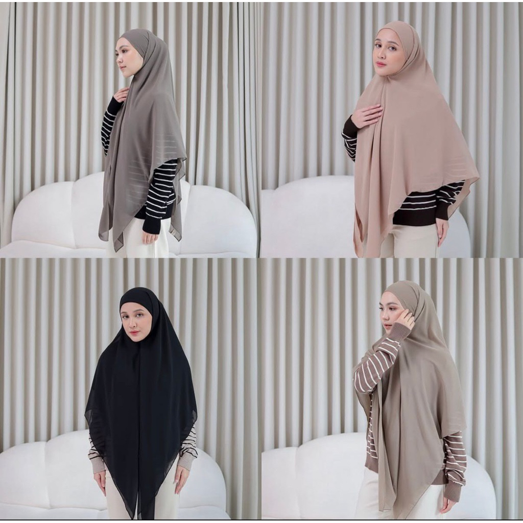 Khiban French Square Bandana Syarii By Melia Scarves Ukuran jumbo 150x150