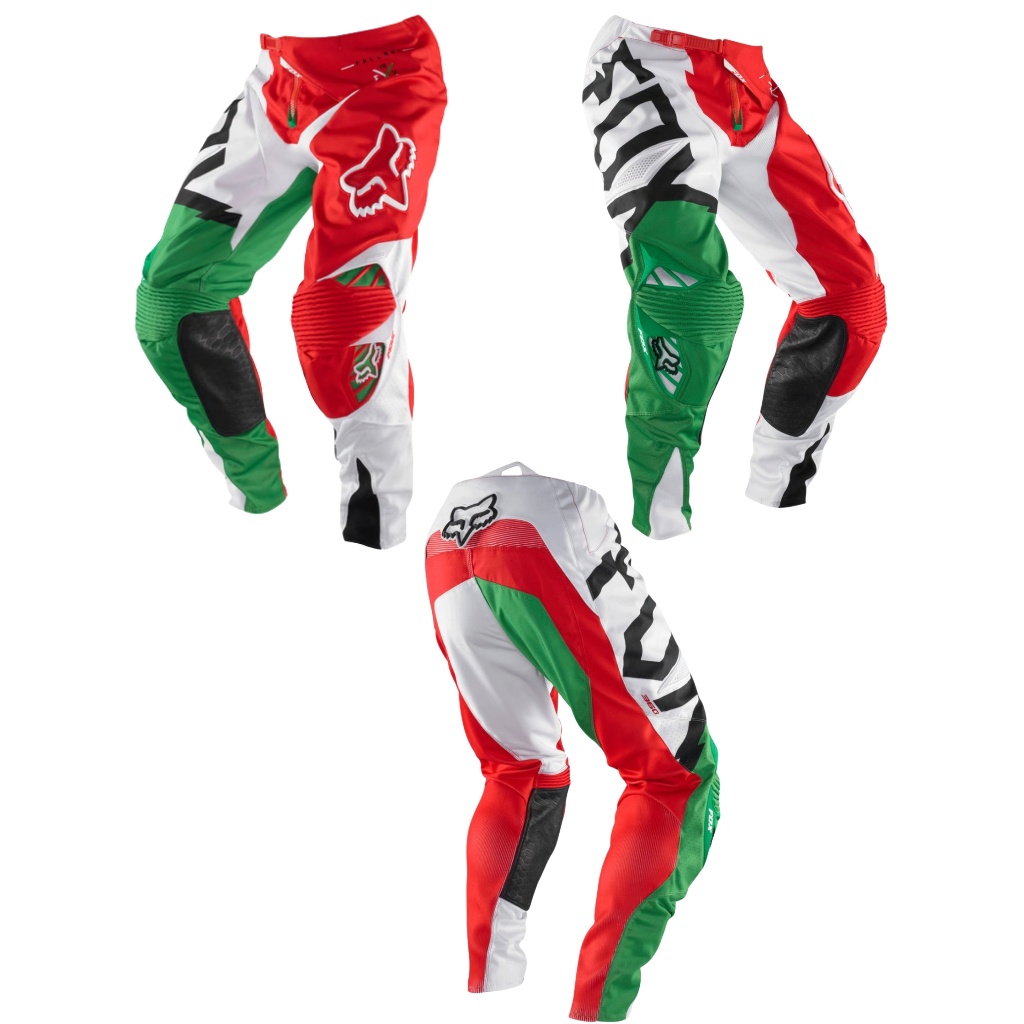 Fox Racing 360 Fallout Red Celana Trail Motocross Enduro Trabas Original
