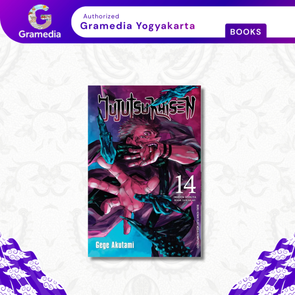 Gramedia Yogya - Jujutsu Kaisen 14