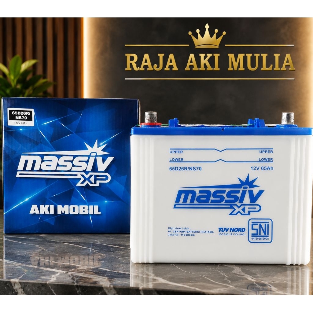 AKI BASAH MOBIL VOLVO 244 NS70 MASSIV XP