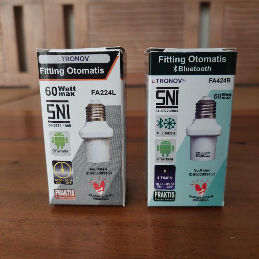 Fitting otomatis timer fiting lampu