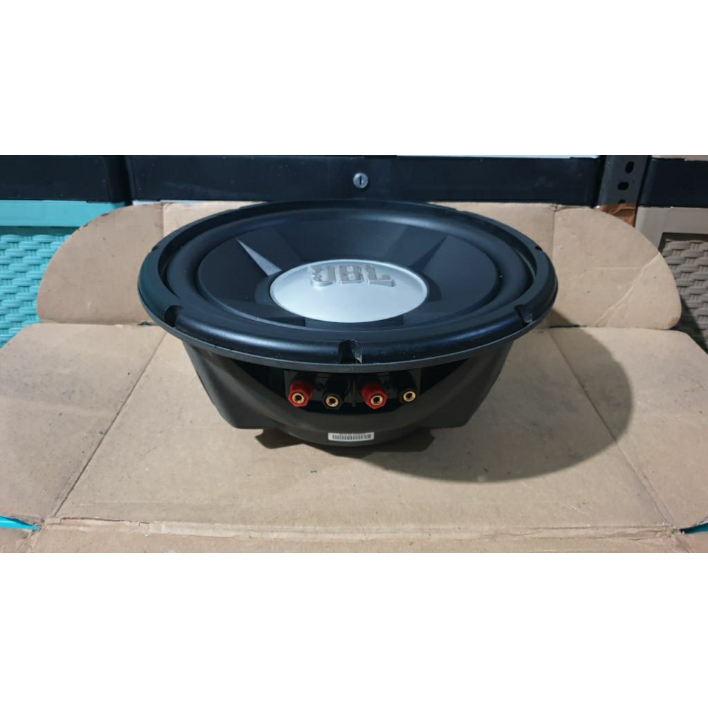 subwoofer mobil 12inch double voice coil jbl gto1204d second bekas normal siap pakai