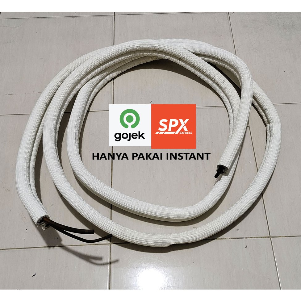 Pipa AC HODA 0,6mm SISA PROYEK panjang 4,8 meter hanya INSTANT