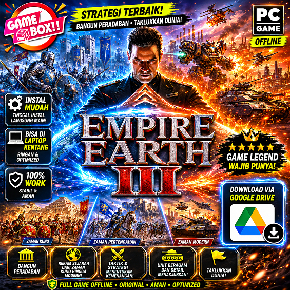 EMPIRE EARTH 3 | 2007 - GAME PC
