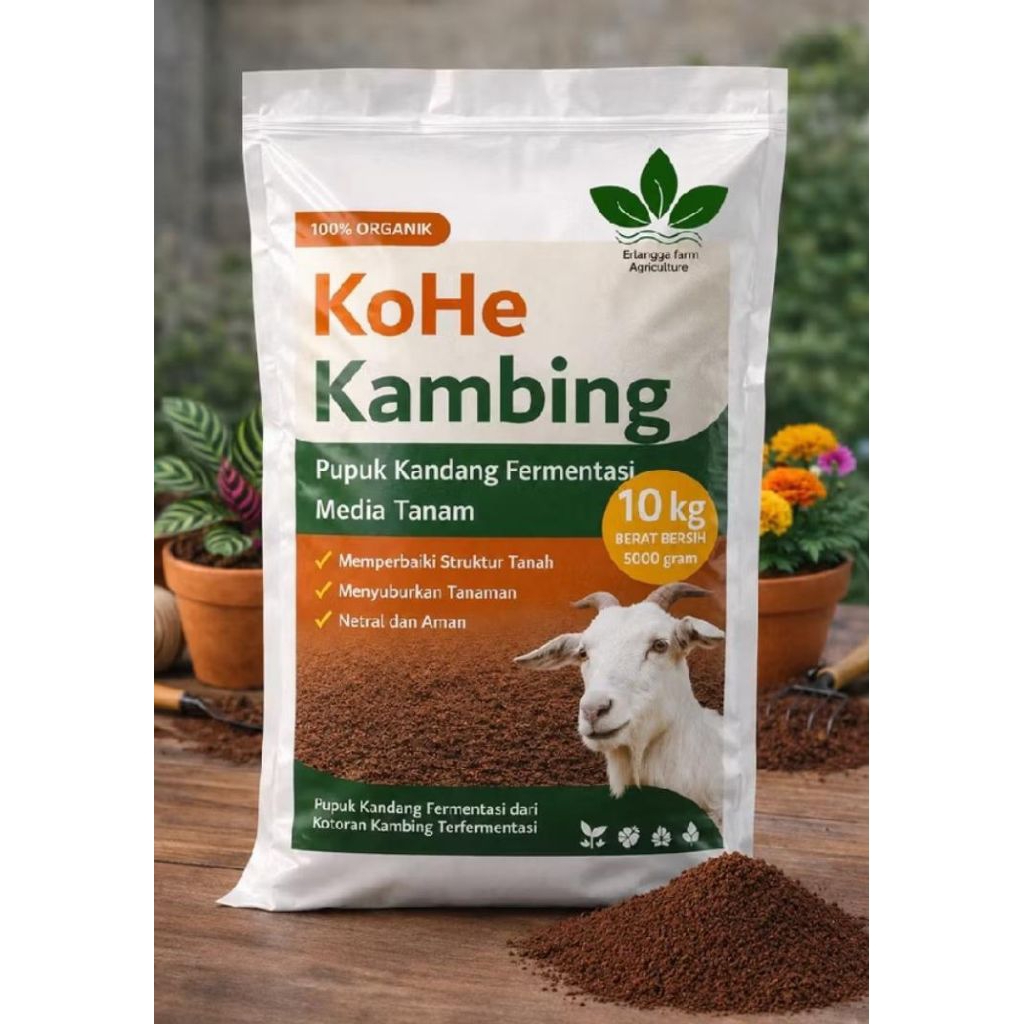 pupuk Kohe Kambing fermentasi 1kg
