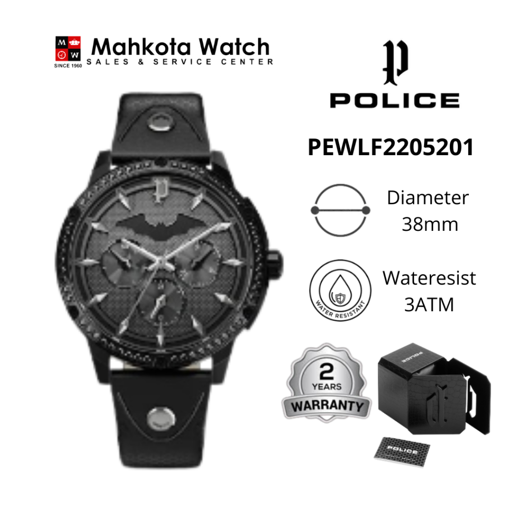 JAM TANGAN WANITA BATMAN POLICE PEWLF2205201 ORIGINAL