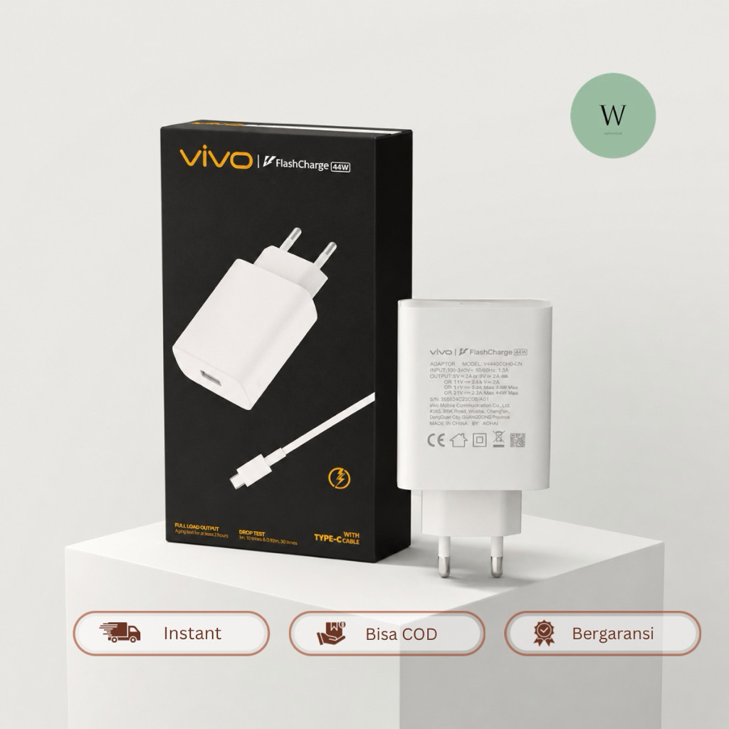 Charger vivo type C 44 Watt