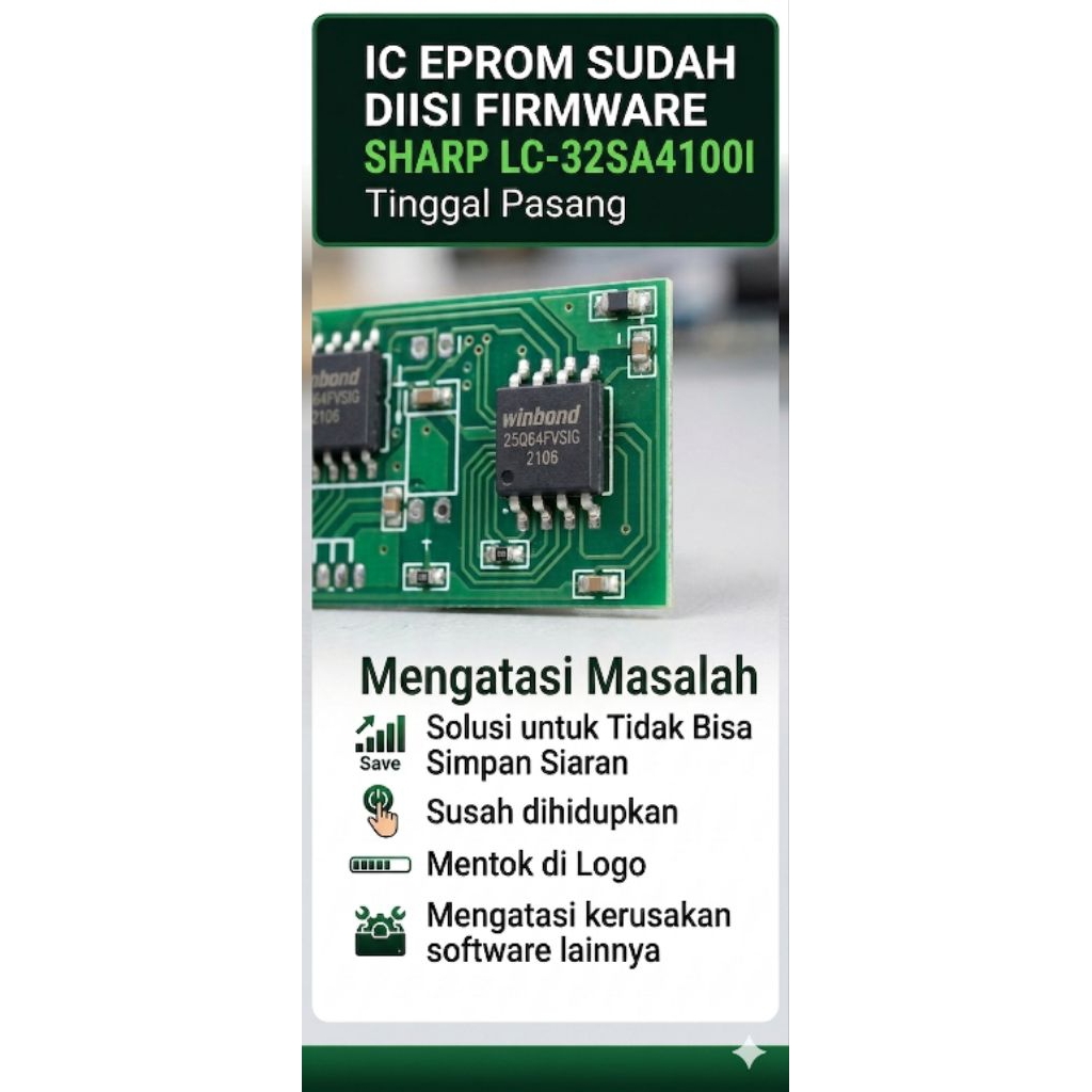 SHARP LC-32SA4100I Tcon pendek