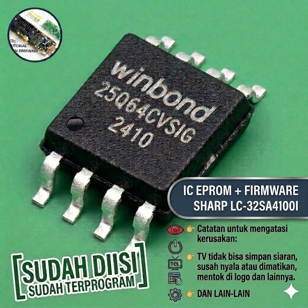 SHARP LC-32SA4100I Tcon panjang 4 cof