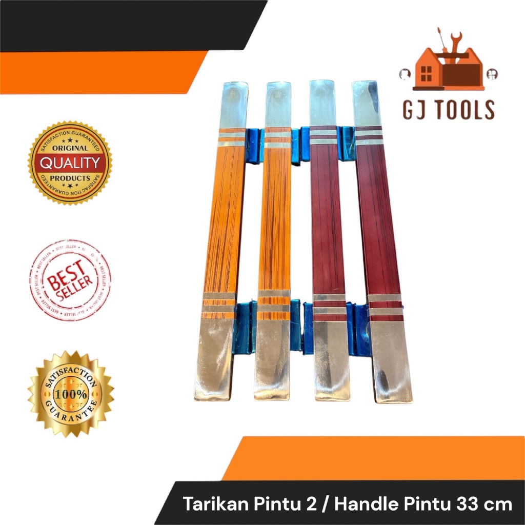 HANDLE PINTU 2 MINIMALIS CORAK KAYU - TARIKAN PINTU 2 CORAK KAYU