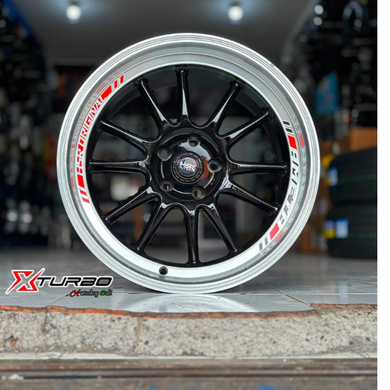 Velg Racing Celong HSR AMETH R16 Lebar 7,5 Lubang 5X114,3 Untuk Ertiga Livina Xpander Innova Dll