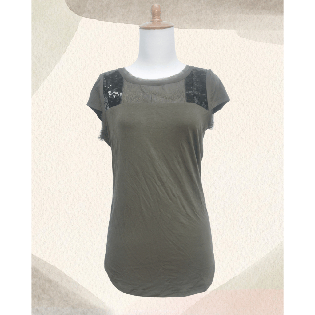 Korean Green army T shirt