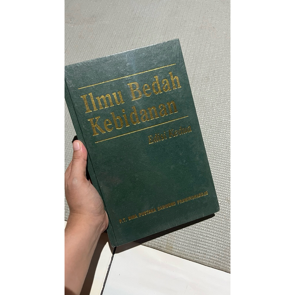 Buku Ilmu Bedah Kebidanan Edisi Kelima Sarwono ORIGINAL BARU