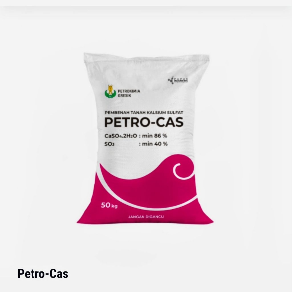 Pupuk Petro Cas 50KG Petrokimia - Pupuk Dolomit Kapur Pertanian Pembenah Tanah