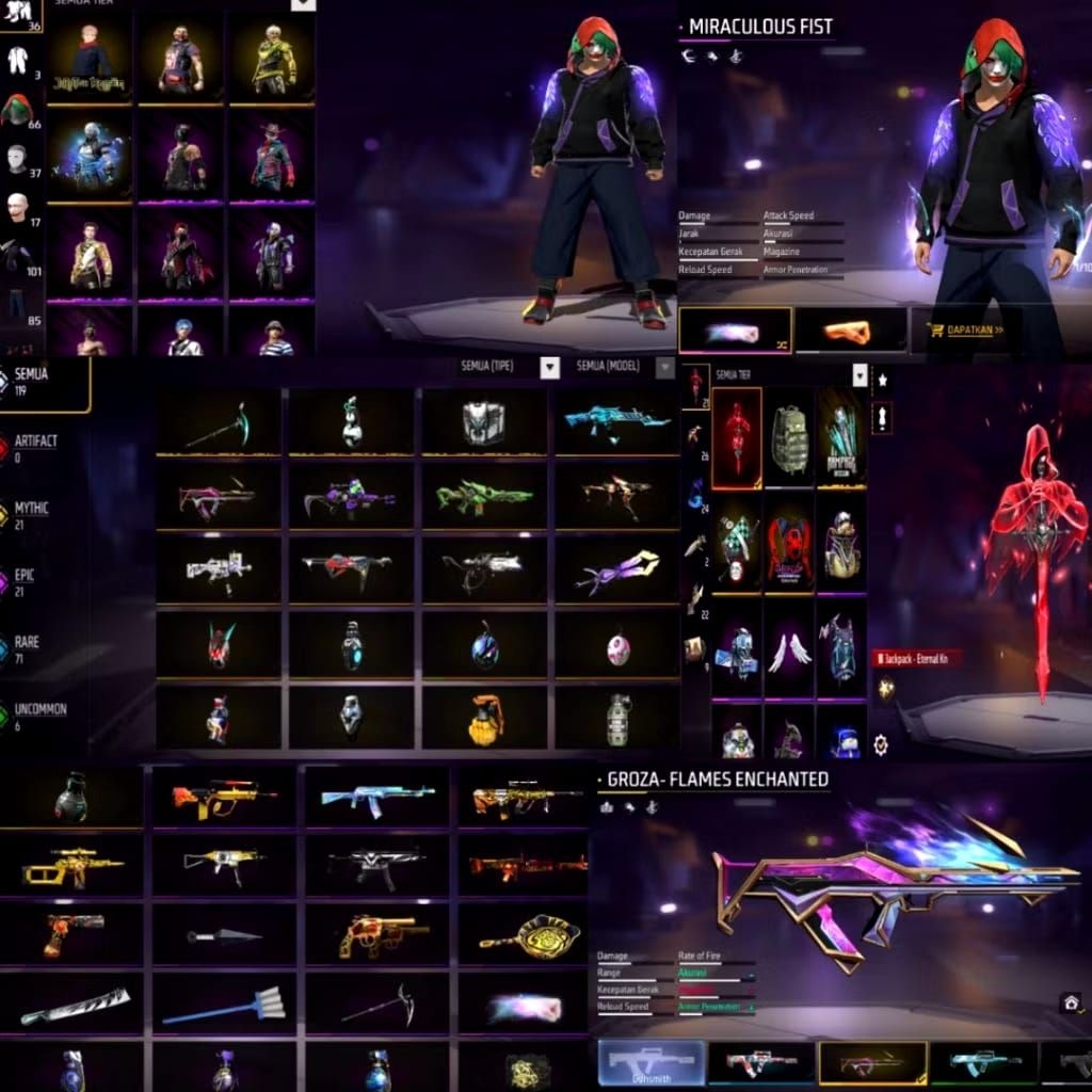 akun game ff GG Sultan murah gokil