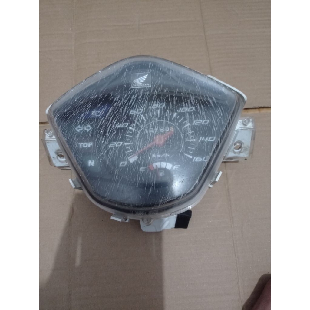 spidometer Honda absolute Revo tanpa kabel spido second