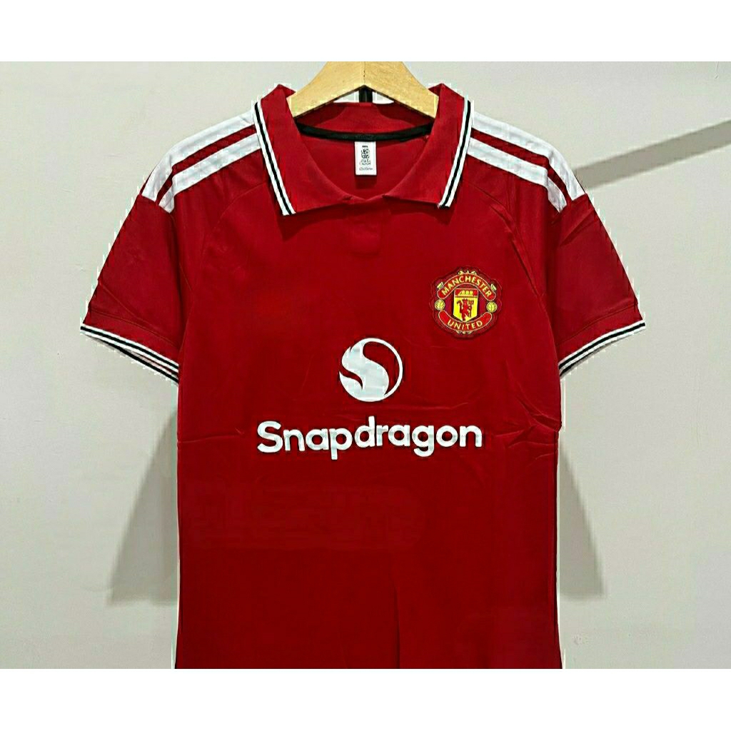 Jersey Manchester United Home 2026/27 Grade Ori Fans Version Premium High Quality Logo Bordir