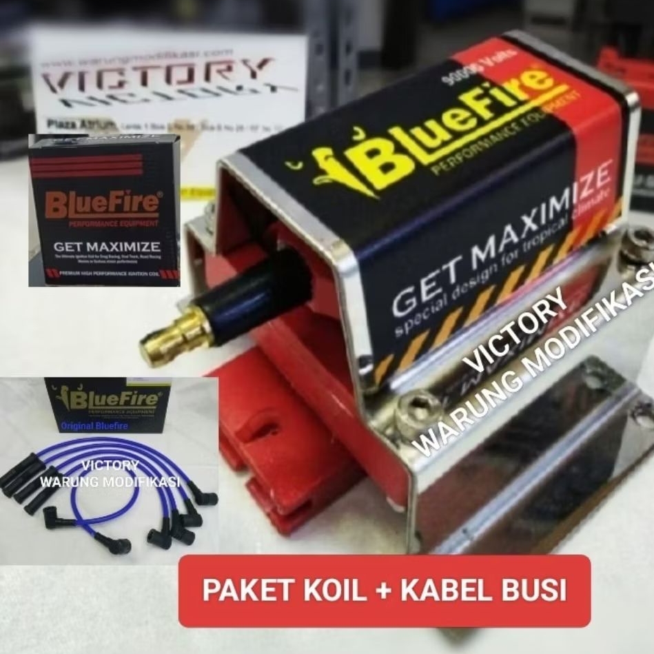BLUEFIRE 4CORE KOIL KABEL BUSI TERRANO