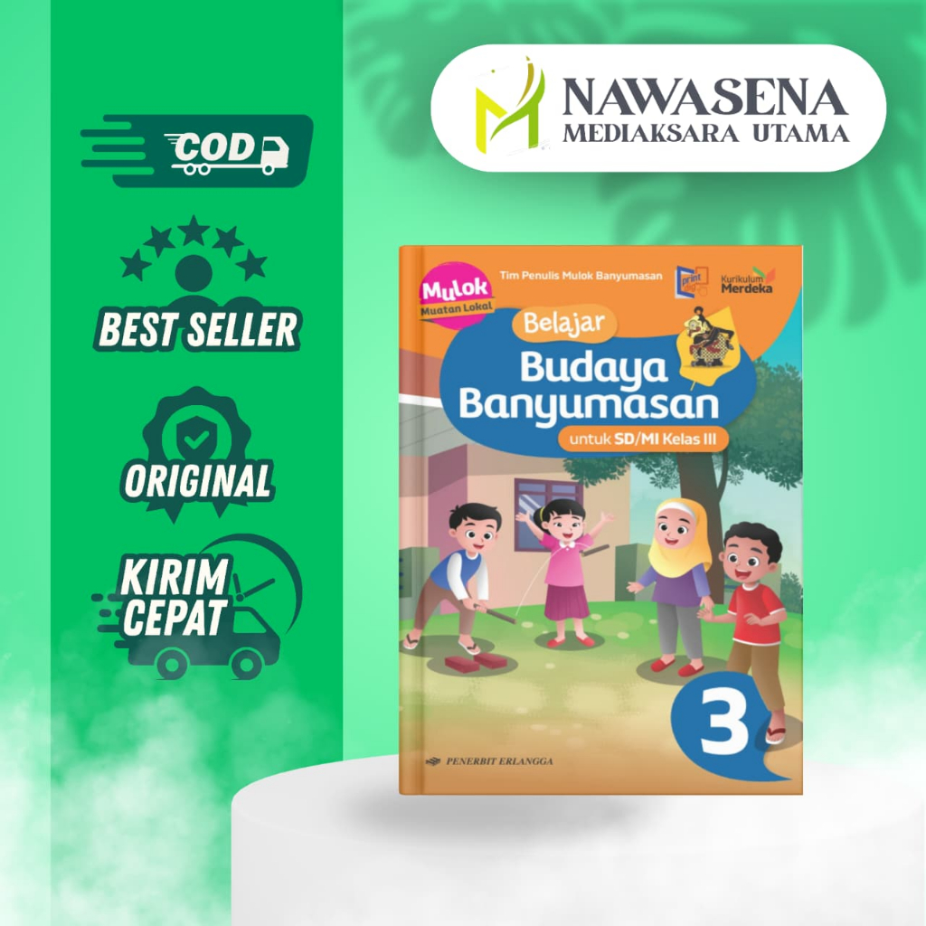 BUKU Belajar Budaya Banyumasan untuk SD/MI Kelas 3