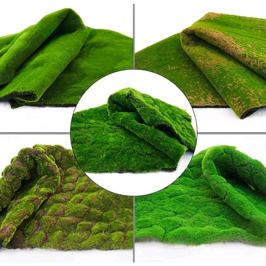 Lumut Sintetis/Lumut artificial/Lumut premium/Bunga plastik