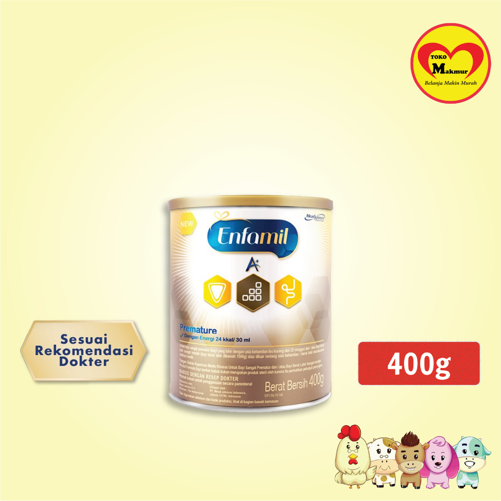 Enfamil A+ Premature 400 gr - Susu Formula Untuk Bayi Prematur / Toko Makmur Pondok Jati