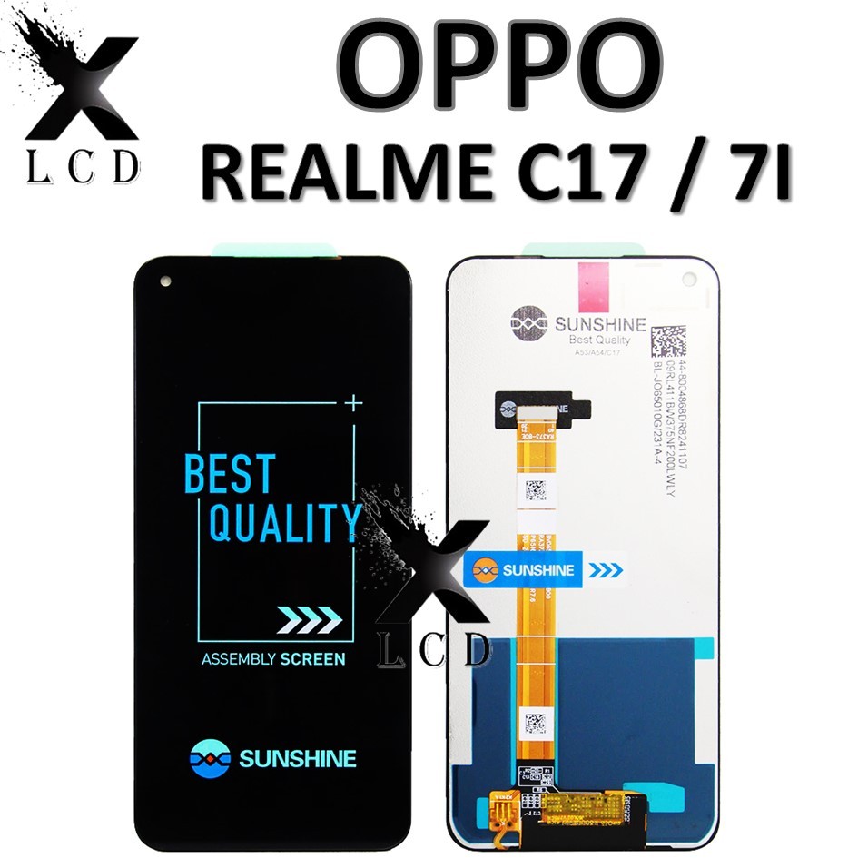 LCD TOUCHSCREEN REALME C17 / REALME 7I ORIGINAL 100% COMPLETE