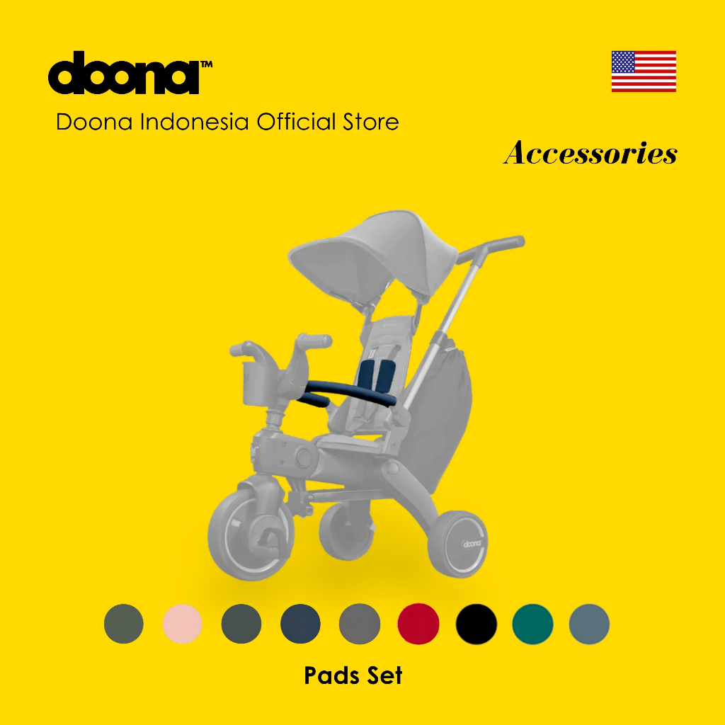 Doona Liki Trike Accessories - Pads Set