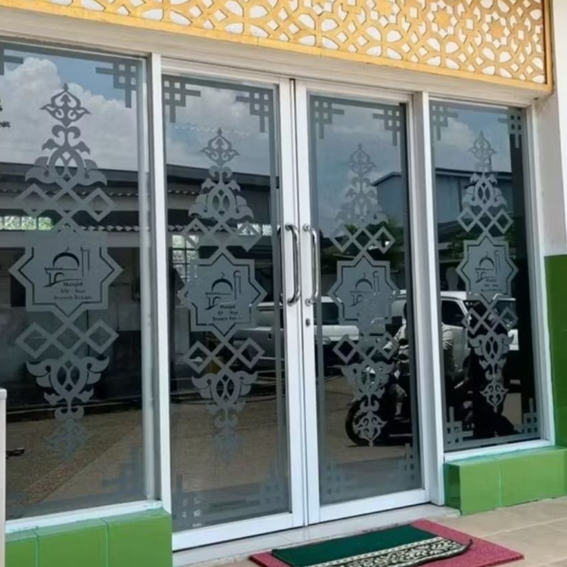 stiker logo masjid /stiker masjid