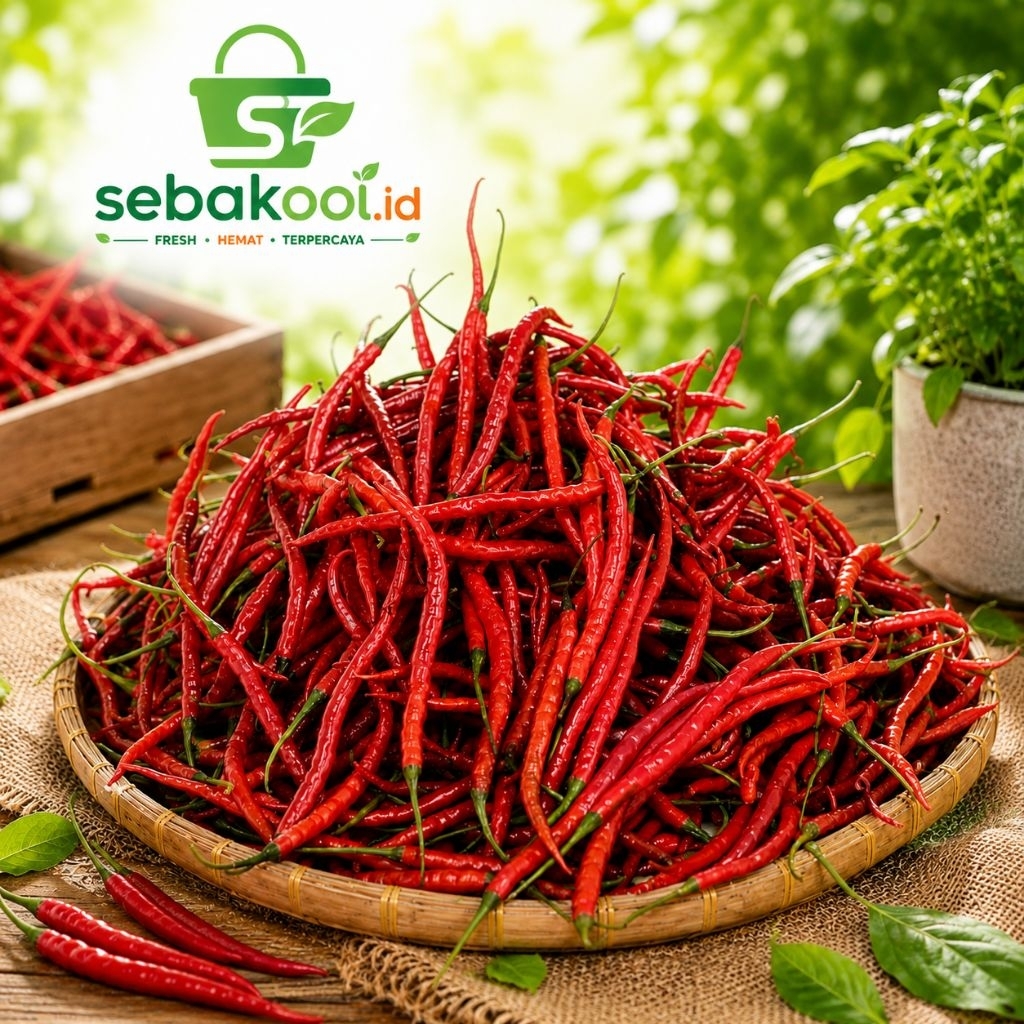 Cabe Merah keriting Super Fresh