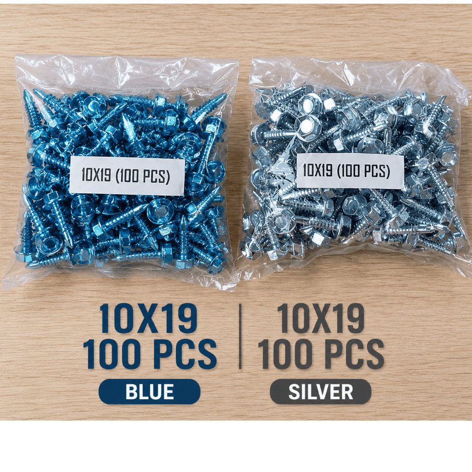 100 pcs - 10x19, Roofing Baja Ringan, Sekrup Baja Ringan, Rumping